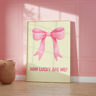 Vrouwelijke Romantische Zachte Meisjes Esthetische Poster