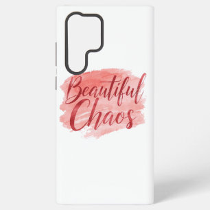 Vrouwelijke Roze Aquarel Mooie Chaos Samsung Galaxy Hoesje
