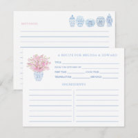 Vrouwelijke roze blauw gember potjes doucherecept
