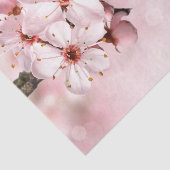  Vrouwelijke Roze Kersen Floral Spring Sakura Tissuepapier (Detail)