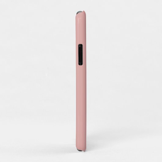 Vrouwelijke roze monogram naam script gepersonalis Case-Mate iPhone case (Achterkant/rechts)