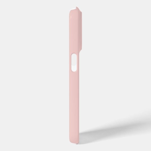 Vrouwelijke roze witte monogram initiaal Case-Mate iPhone case (Achterkant / Rechts)