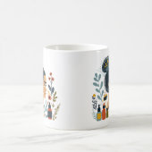 Vrouwelijke schoonheid | Elegante vrouw Art Mok (Center)