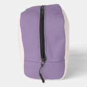 Vrouwelijke scriptnaam en Initialen Solid Blush Vi Toilettasje (Rechts)