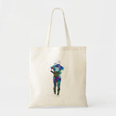 Vrouwelijke Softbalspeler Tote Bag (Voorkant)