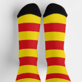 Vrouwelijke sokken met Catalaanse vlag (Top)