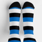 Vrouwelijke sokken met de vlag van Estland (Top)