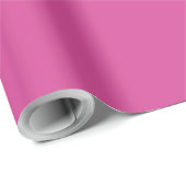 Vrouwelijke Solid Mulberry Pink Cadeaupapier (Rol Hoek)