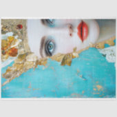  Vrouwelijke Sterkte Geschiedenis Maand voor Vrouw Tissuepapier (Voorkant)