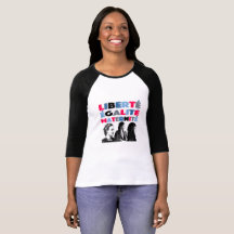 Vrouwelijke t-shirt feministische verklaring