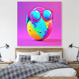 Vrouwelijke Tanktop Canvas Afdruk