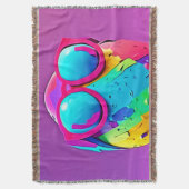 Vrouwelijke Tanktop Deken (Voorkant Verticaal)