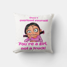 Vrouwelijke Tanktop Kussen