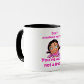 Vrouwelijke Tanktop Mok (Voorkant links)