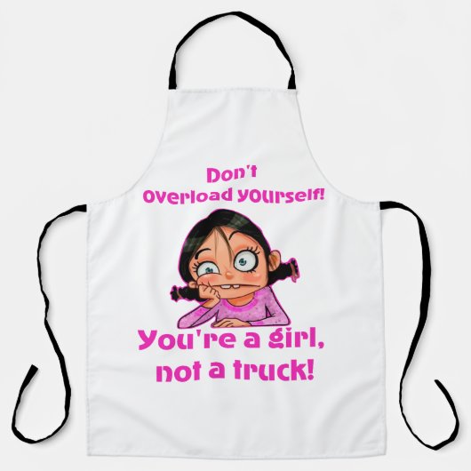 Vrouwelijke Tanktop Schort (Voorkant)