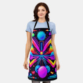 Vrouwelijke Tanktop Schort (Gedragen)