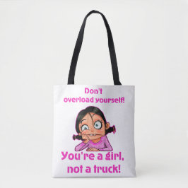 Vrouwelijke Tanktop Tote Bag