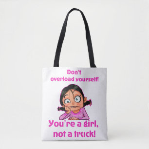 Vrouwelijke Tanktop Tote Bag