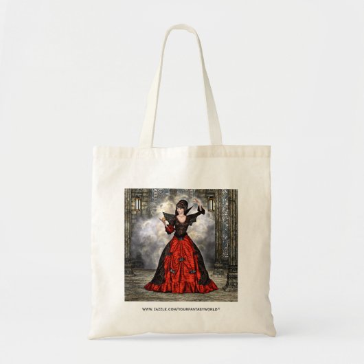 Vrouwelijke Tovenaar Tote Bag (Voorkant)