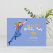 Vrouwelijke tuinier kaart (Staand voorkant)