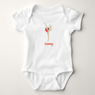 Vrouwelijke turnster romper