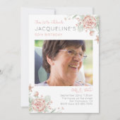 Vrouwelijke uitnodiging voor een foto bij 50ste ve (Voorkant)