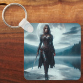 Vrouwelijke vampier sleutelhanger (Voorkant)