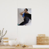 Vrouwelijke vechtkunsten poster (Keuken)