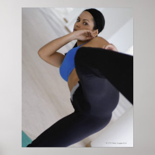 Vrouwelijke vechtkunsten poster