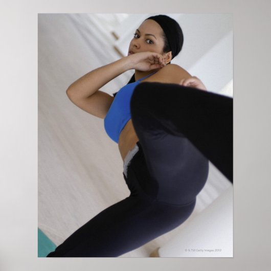 Vrouwelijke vechtkunsten poster (Voorkant)