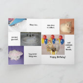 Vrouwelijke verjaardag kaart (Binnen)