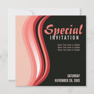 Vrouwelijke Vlam Special + Uitnodiging voor elke g