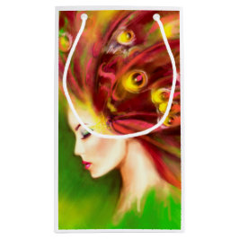 vrouwelijke vlinder. Abstract Klein Cadeauzakje