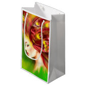 vrouwelijke vlinder. Abstract Klein Cadeauzakje (Voorkant Gekanteld)