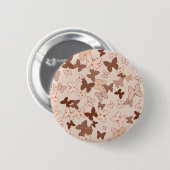 Vrouwelijke Vlinders Button (Voorkant /achterkant)