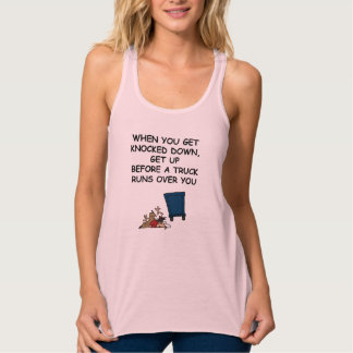 Vrouwelijke vrachtwagentank tanktop