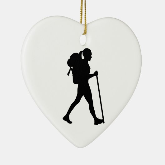 Vrouwelijke vrouw keramisch ornament (Rechts)