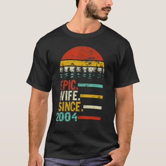 Vrouwelijke vrouw sinds 2004 t-shirt (Voorkant)