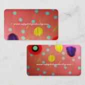 Vrouwelijke vrouw visitekaartje (Voorkant / Achterkant)