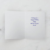 Vrouwelijke vrouwelijke roze veren schoonheid kaart (Binnen)