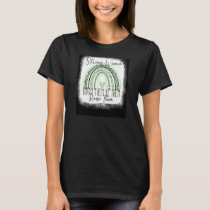 Vrouwelijke vrouwen citeren feministische wolk Ste T-shirt