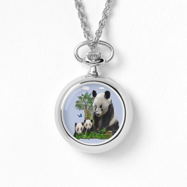 Vrouwelijke vrouwen uit Panda-beren Horloge (Voorkant)