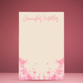 Vrouwelijke waterverf Sakura japanse bloemen Post-it® Notes