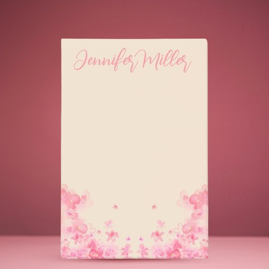Vrouwelijke waterverf Sakura japanse bloemen Post-it® Notes