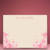 Vrouwelijke waterverf Sakura japanse bloemen Post-it® Notes