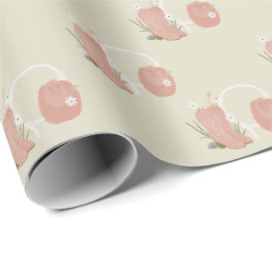 Vrouwelijke, Westerne thema cowgirl laarzen & pet Cadeaupapier