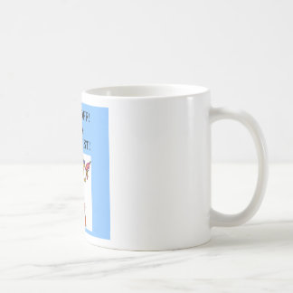 vrouwelijke wetenschapper koffiemok