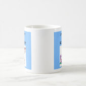 vrouwelijke wetenschapper, vrouwelijke wetenschapp koffiemok (Center)