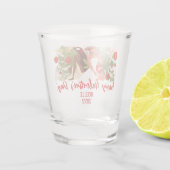 Vrouwelijke zusters Galentine's Day Shot Glas (Achterkant)