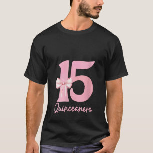 Vrouwen 15 jaar oude verjaardag outfit Mis Quince  T-shirt